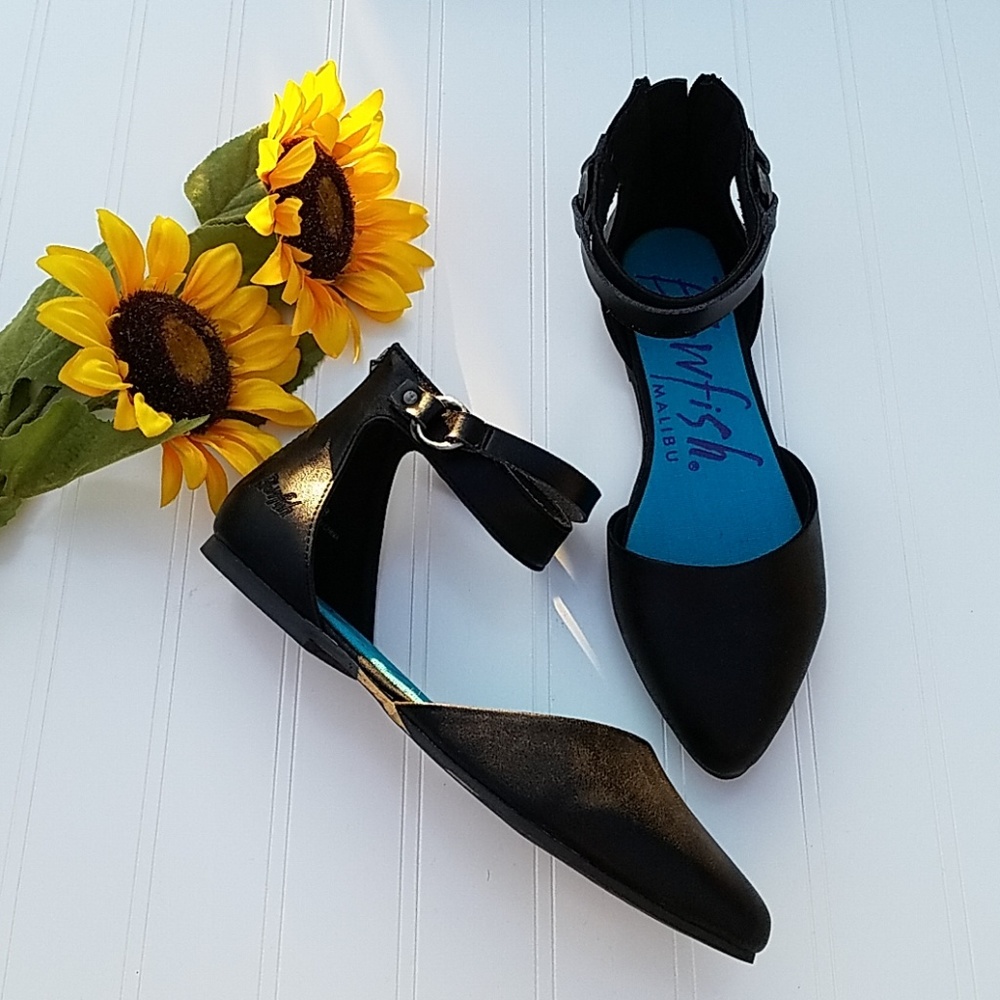 Blowfish Black ankle sandals